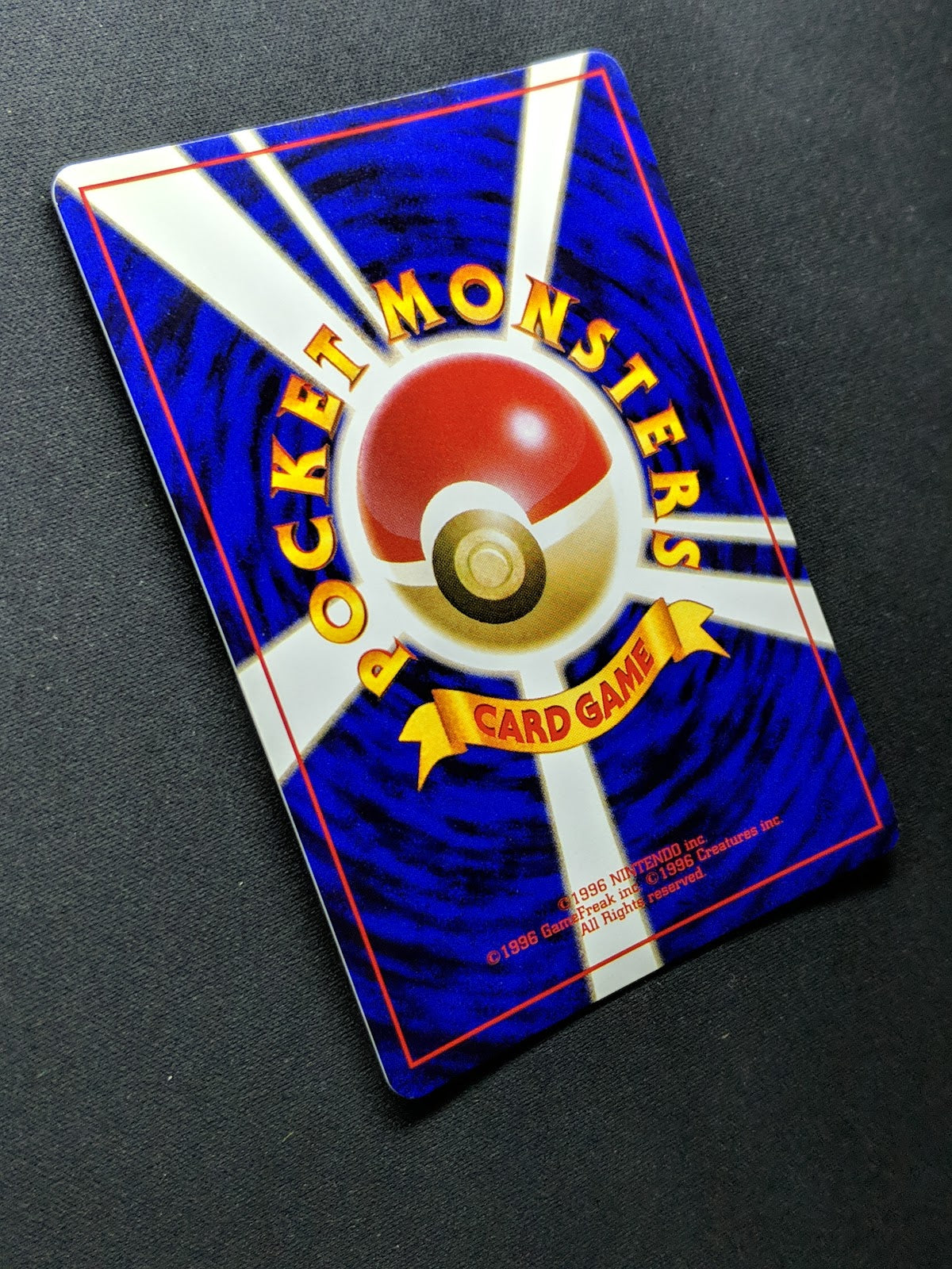 Rainbow Energy Team Rocket Pokemon Japanese Rare Holo 1997 WOTC Foil NM