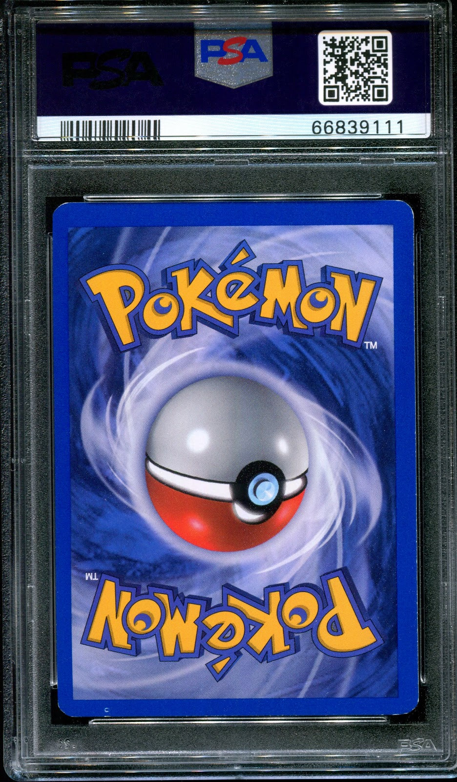 Pikachu POP Series 5 Promo 12/17 Pokemon 2007 Holo Upside Down Back Error PSA 7