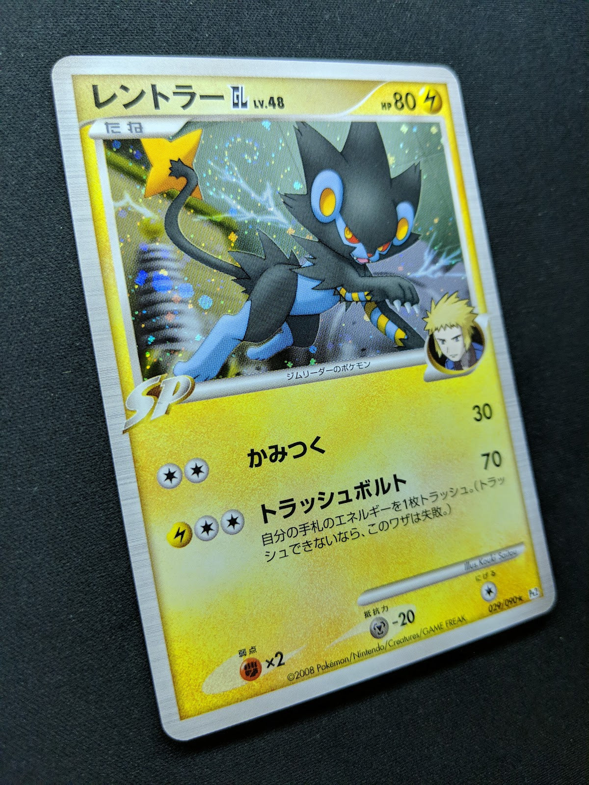 Luxray GL Pt2 Rising Rivals 029/090 Pokemon Japanese Unlimited Rare Holo NM