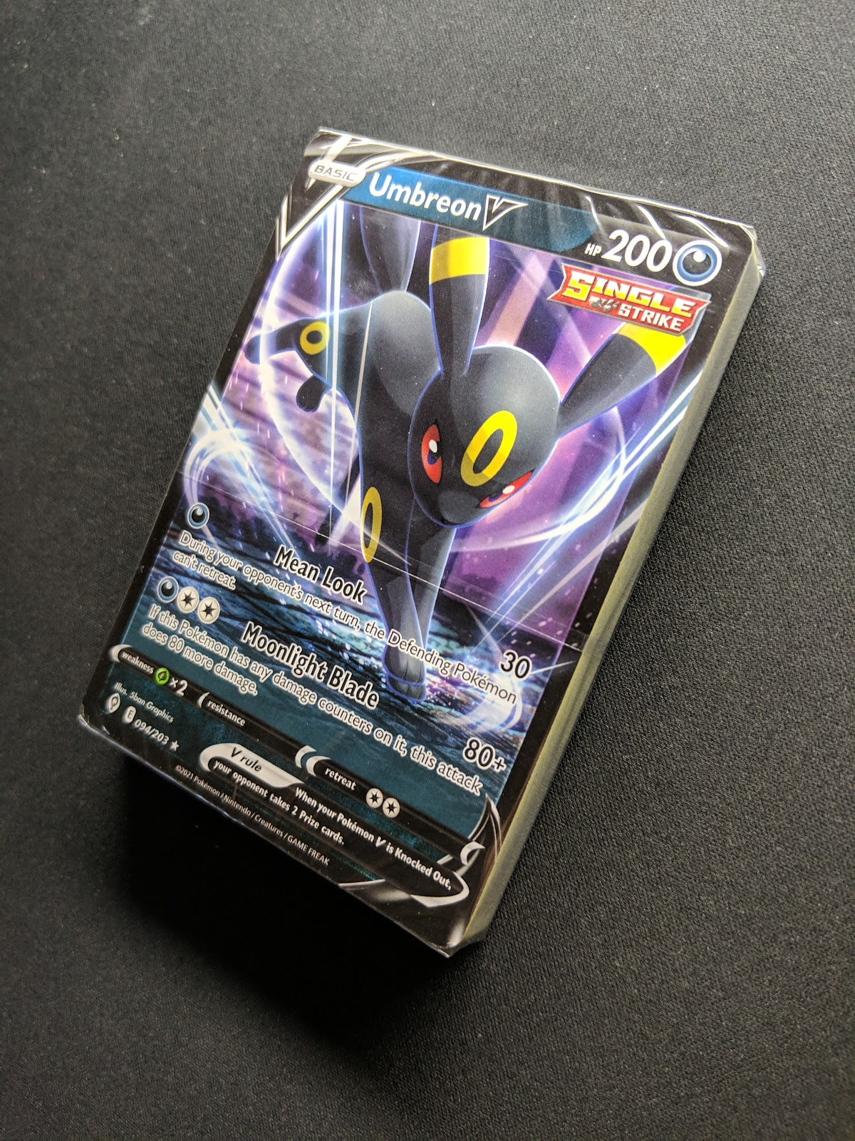 Sealed Pokemon Demo Half Decks Umbreon Lucario Greninja Non-Holo V Exclusive