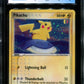Pikachu POP Series 5 Promo 12/17 Pokemon 2007 Holo Inverted Back Error CGC 8