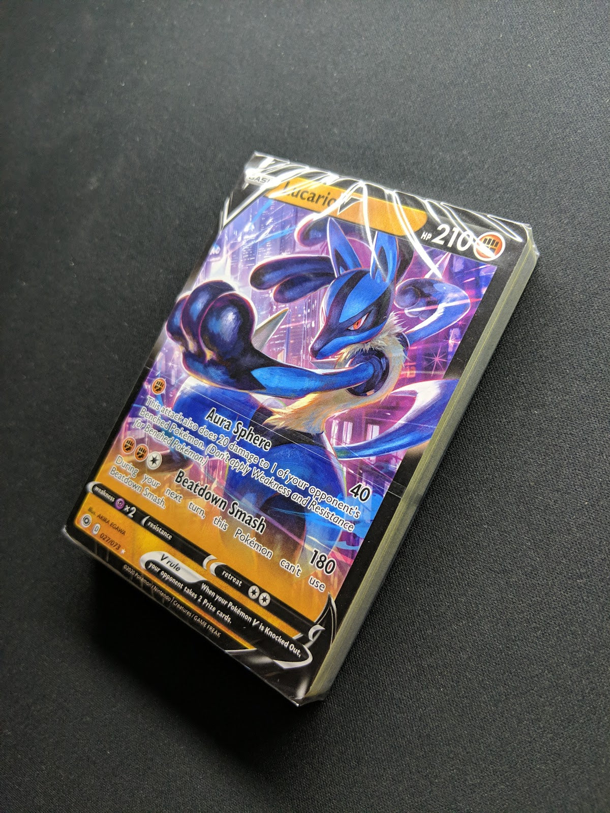 Sealed Pokemon Demo Half Decks Umbreon Lucario Greninja Non-Holo V Exclusive