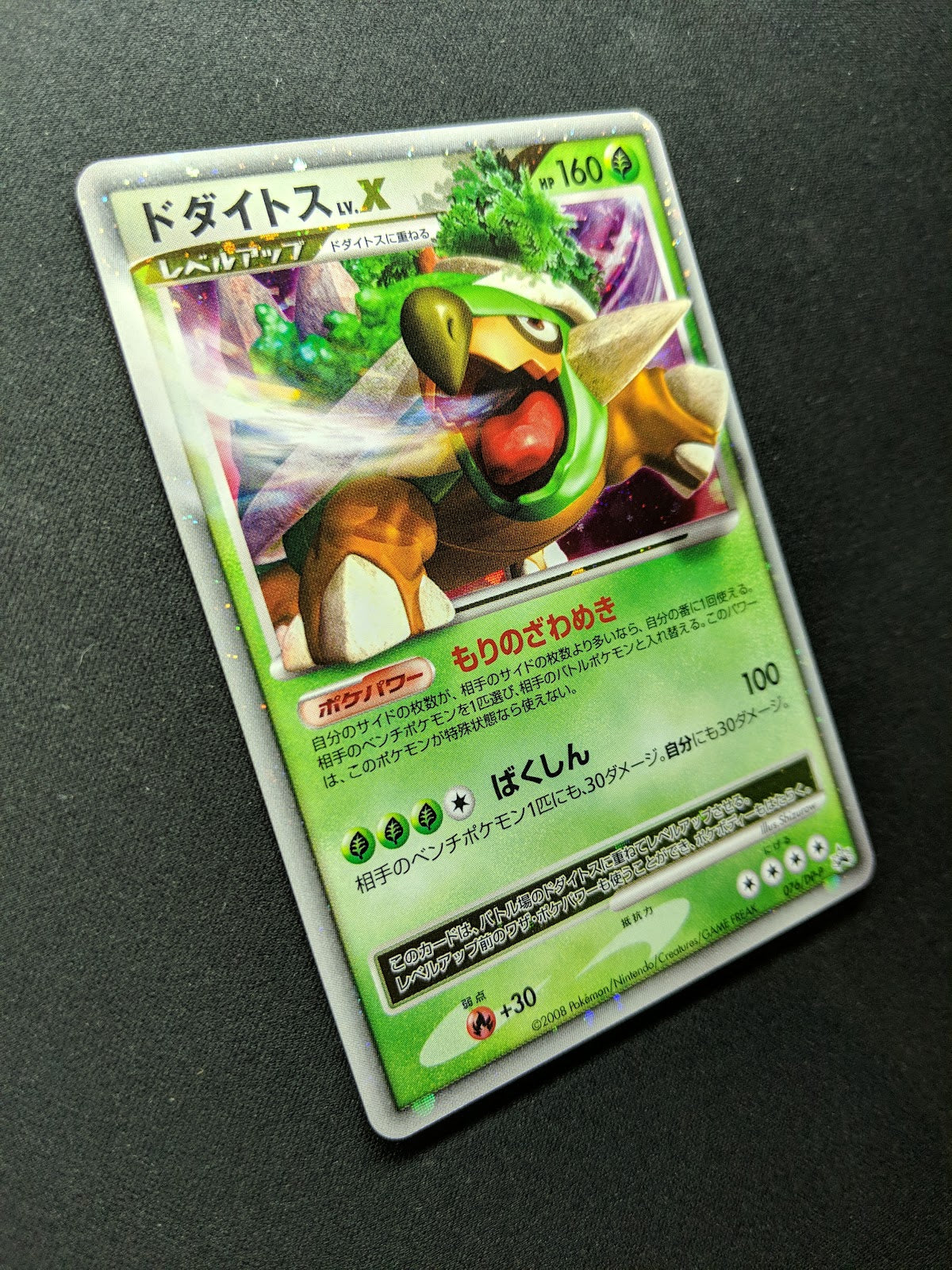 Torterra LV.X 076/DP-P Promo Pokemon Japanese Holo Foil 2008 Special Pack LP/NM