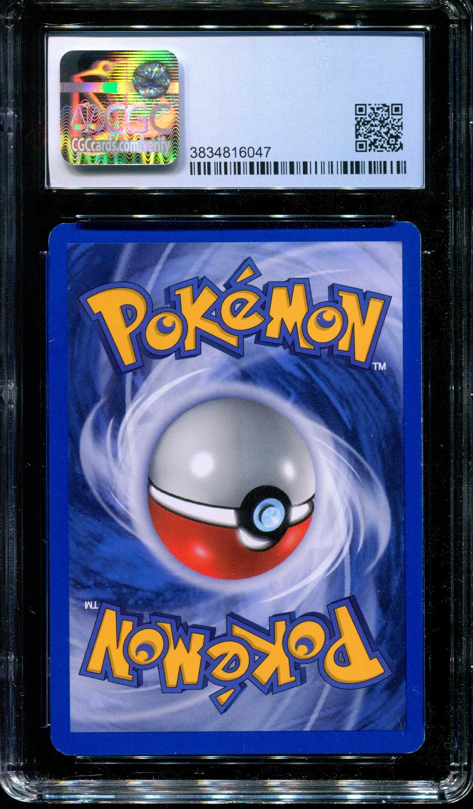 Pikachu POP Series 5 Promo 12/17 Pokemon 2007 Holo Inverted Back Error CGC 8