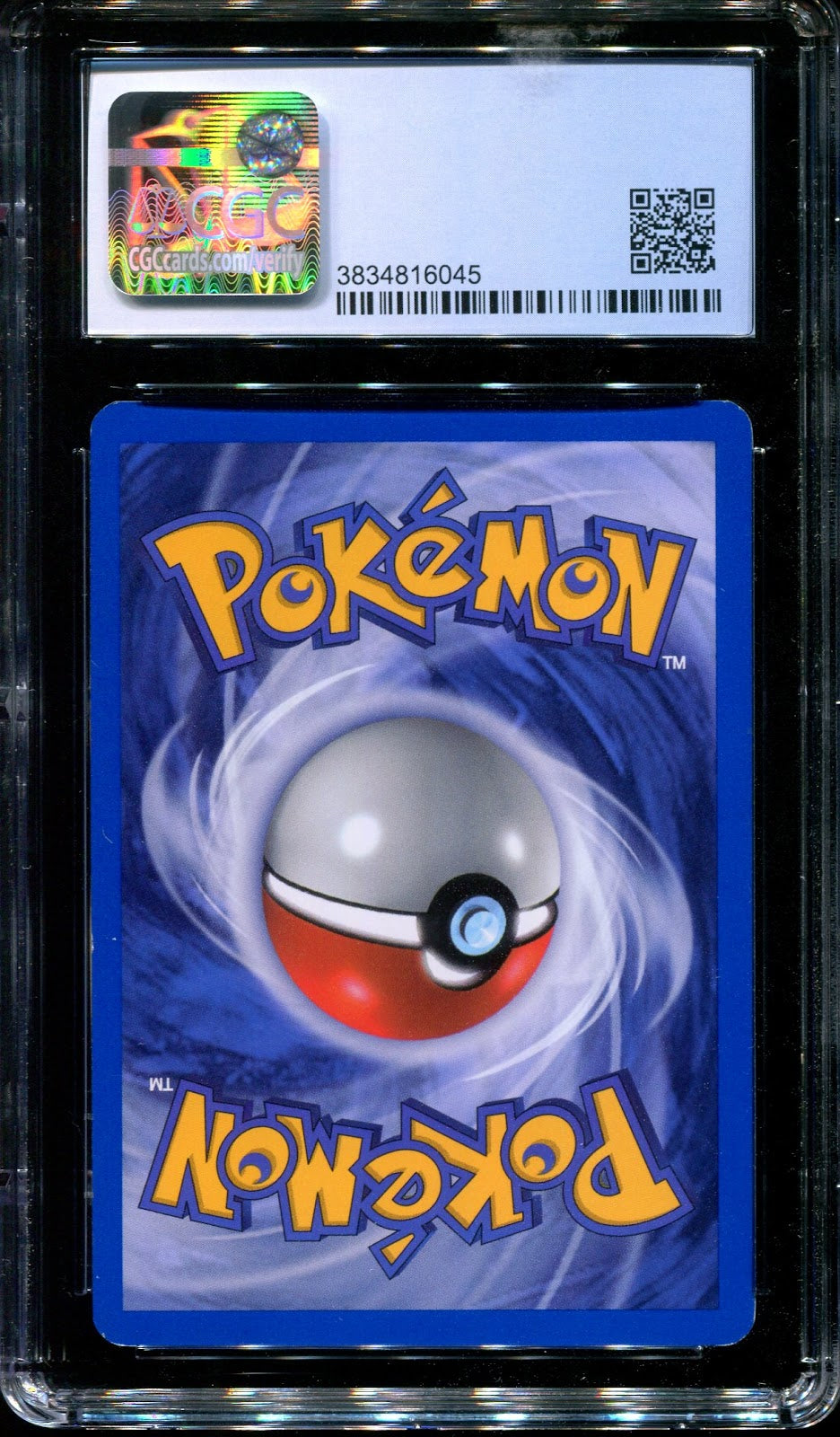 Pikachu POP Series 5 Promo 12/17 Pokemon 2007 Holo Inverted Back Error CGC 8