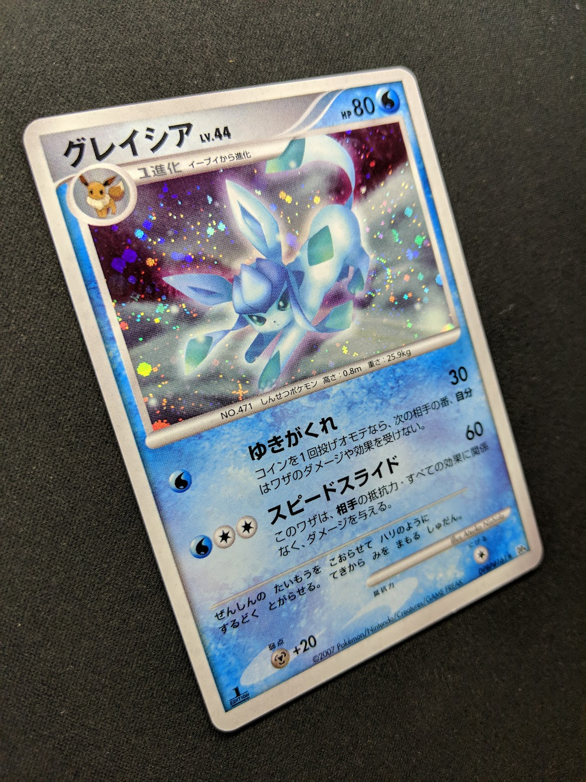 Glaceon DP4 Majestic Dawn Pokemon 1st Edition DPBP#161 Japanese Rare Holo LP