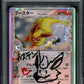 Flareon Vaporeon Jolteon ex Delta Species Pokemon Japanese Kouki Saitou Auto PSA
