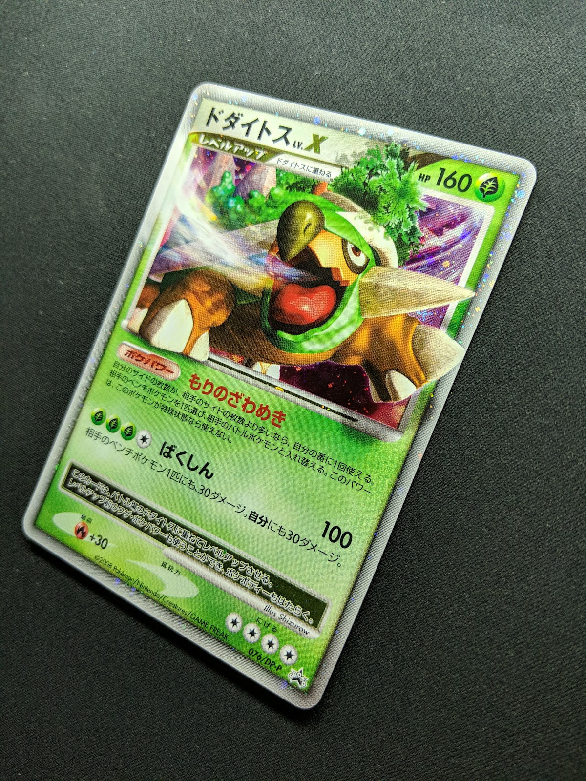 Torterra LV.X 076/DP-P Promo Pokemon Japanese Holo Foil 2008 Special Pack LP/NM