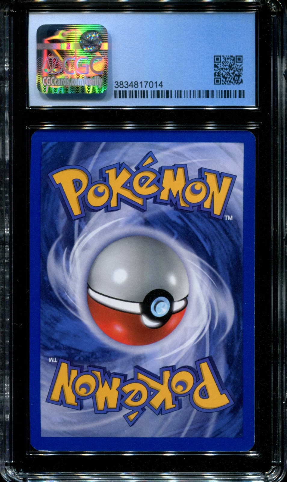 Pikachu POP Series 5 Promo 12/17 Pokemon 2007 Holo Inverted Back Error CGC 7.5