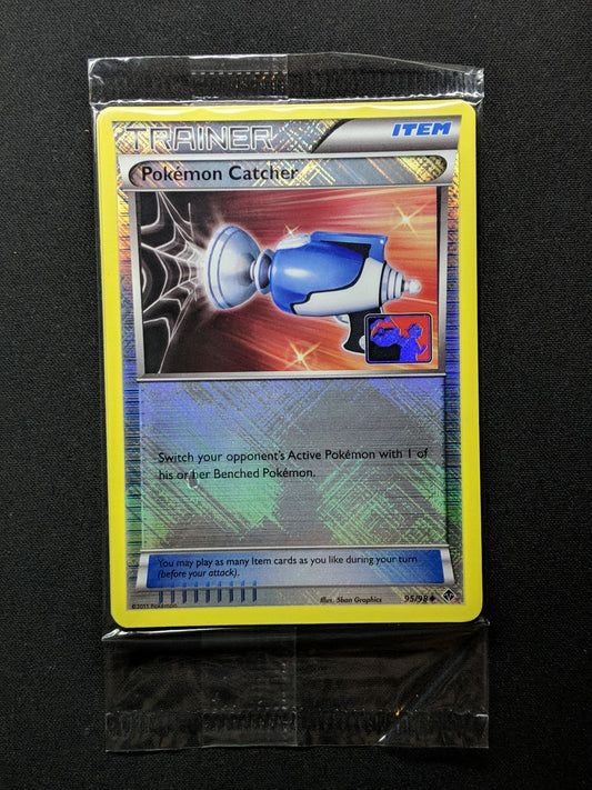 Pokemon Catcher 95/98 Crosshatch Holo Players Rewards League Promo Sealed Pack