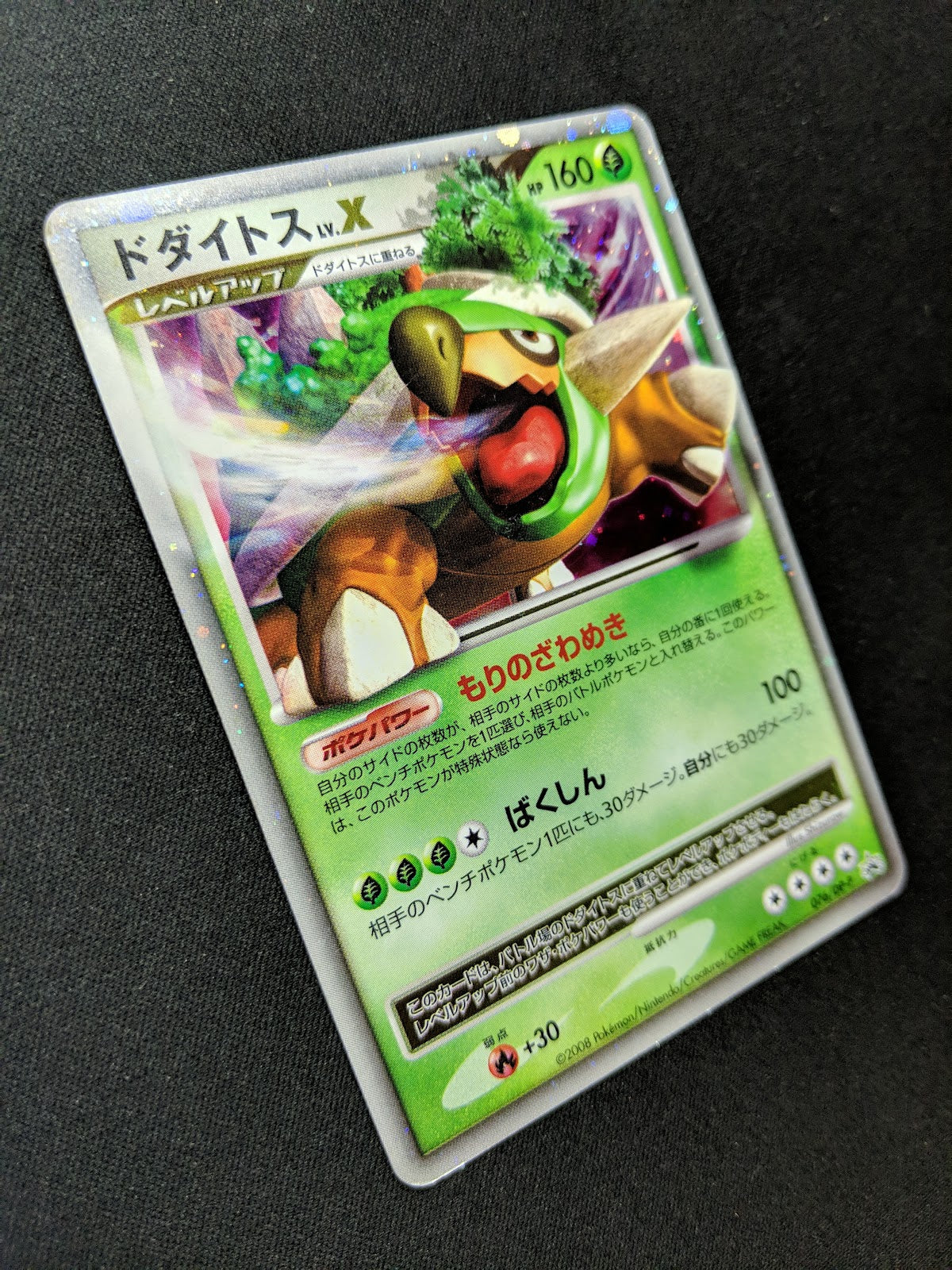 Torterra LV.X 076/DP-P Promo Pokemon Japanese Holo Foil 2008 Special Pack MP