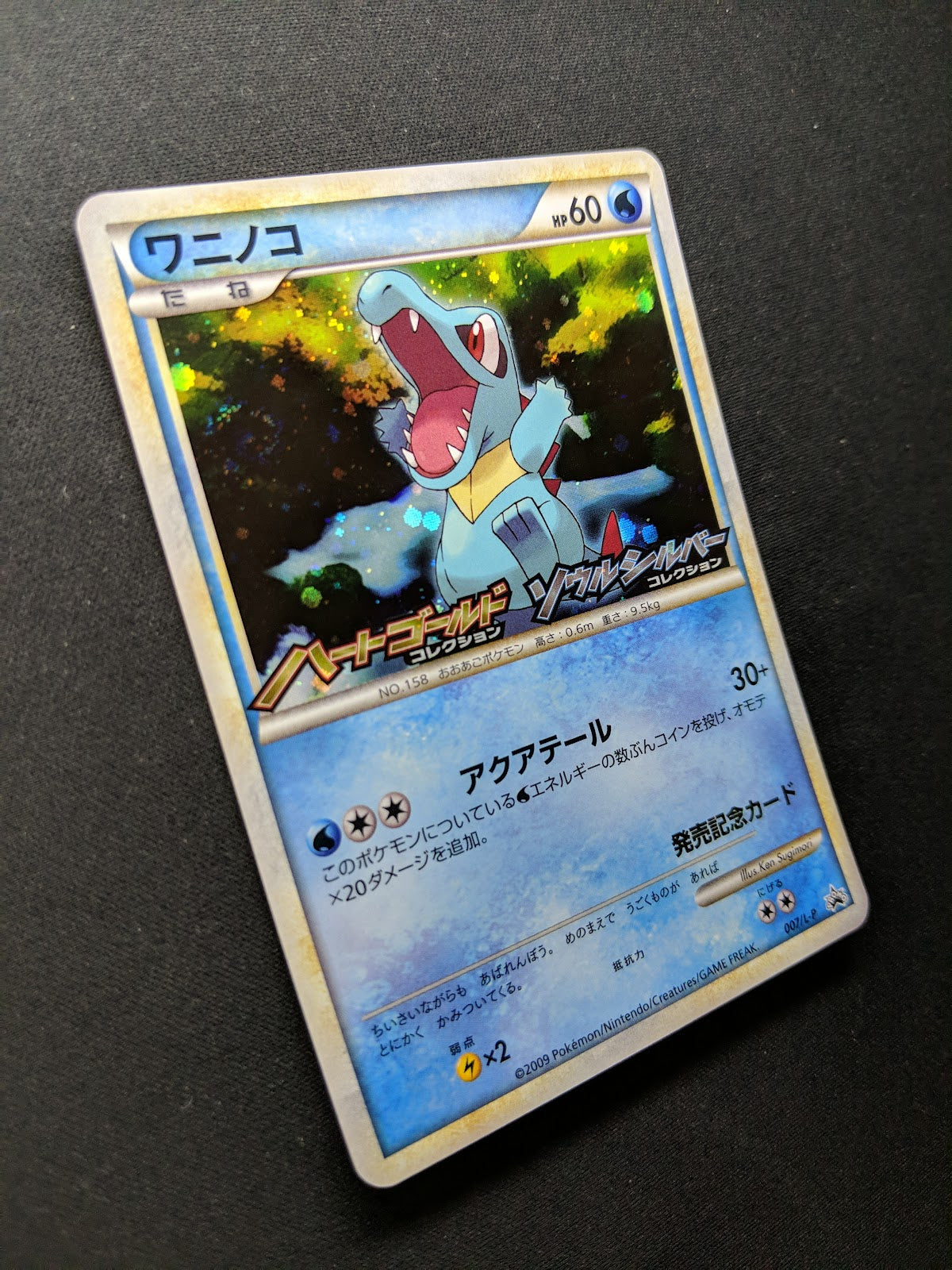 Totodile 007/L-P Promo Pokemon Japanese Holo 2009 Stamp Release Campaign LP/NM